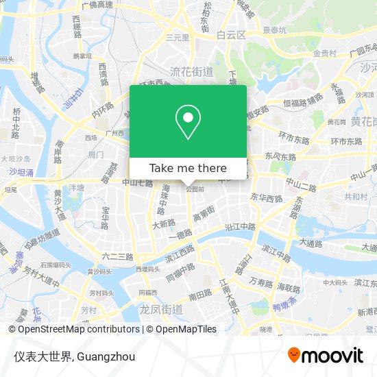 仪表大世界 map