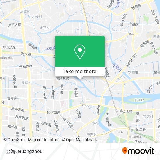 金海 map