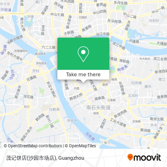 茂记饼店(沙园市场店) map