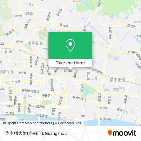 华南师大附(小南门) map