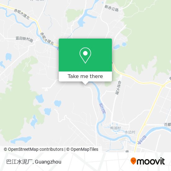 巴江水泥厂 map