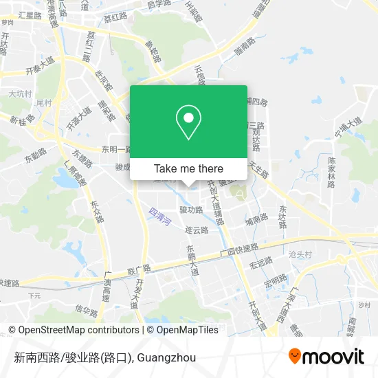 新南西路/骏业路(路口) map