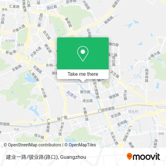 建业一路/骏业路(路口) map