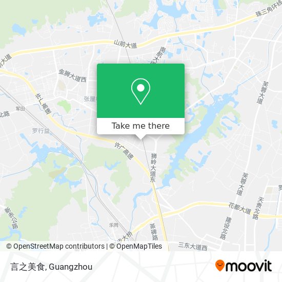 言之美食 map