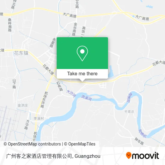 广州客之家酒店管理有限公司 map