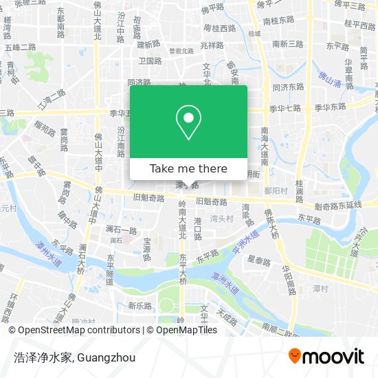 浩泽净水家 map