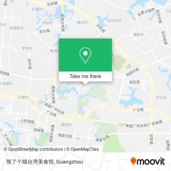熊了个猫台湾美食馆 map