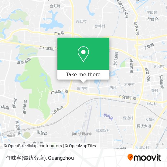 仟味客(谭边分店) map