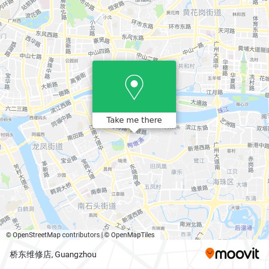桥东维修店 map