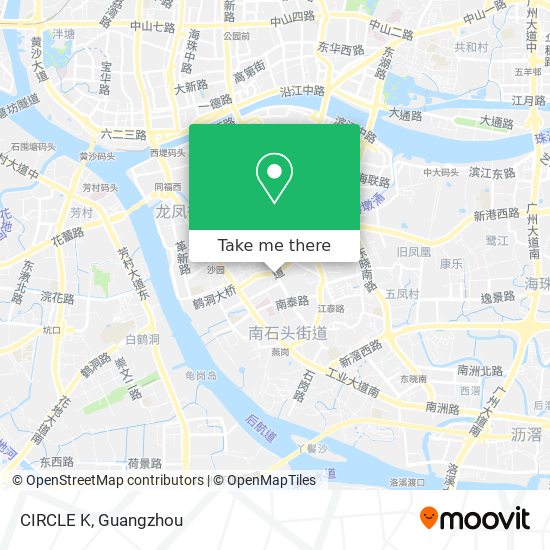 CIRCLE K map