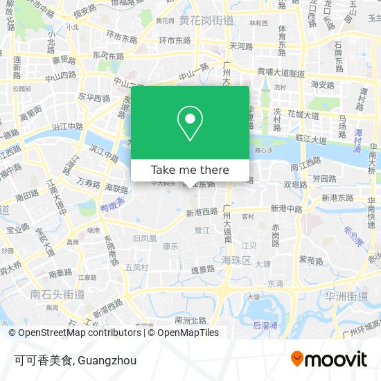 可可香美食 map