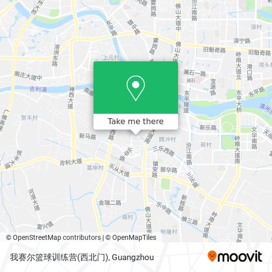 我赛尔篮球训练营(西北门) map