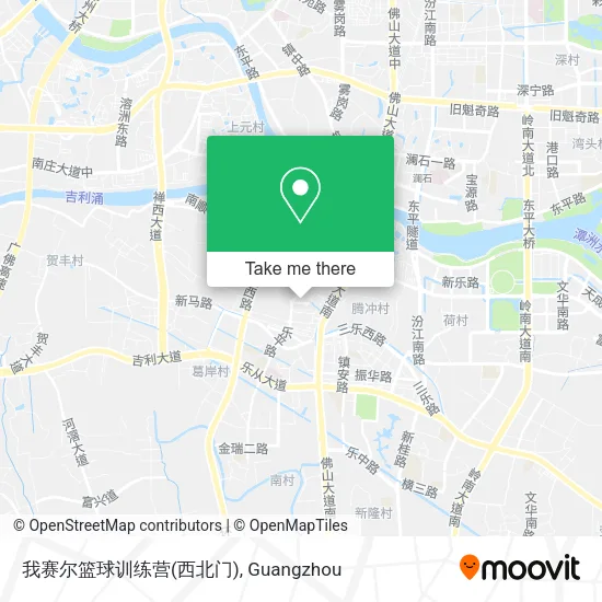 我赛尔篮球训练营(西北门) map