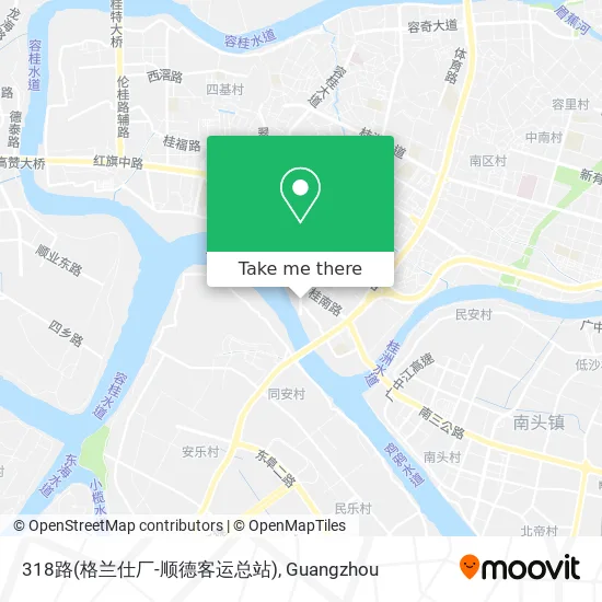 318路(格兰仕厂-顺德客运总站) map