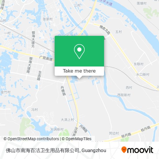 佛山市南海百洁卫生用品有限公司 map