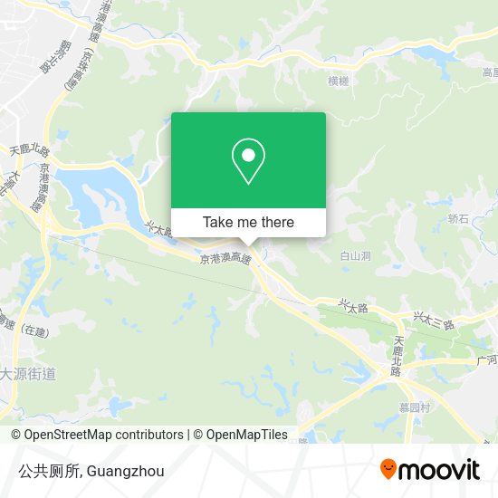 公共厕所 map
