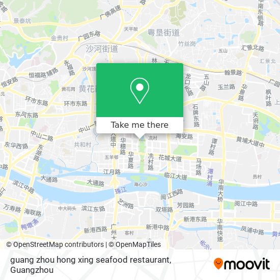 guang zhou hong xing seafood restaurant map