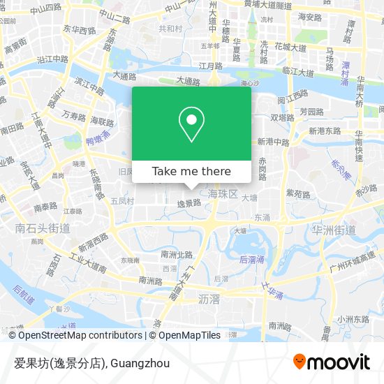 爱果坊(逸景分店) map