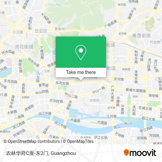 农林华府C座-东2门 map