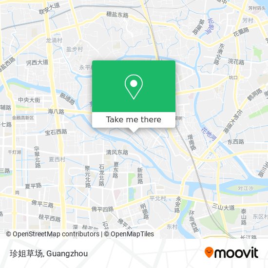 珍姐草场 map