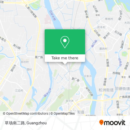 草场南二路 map