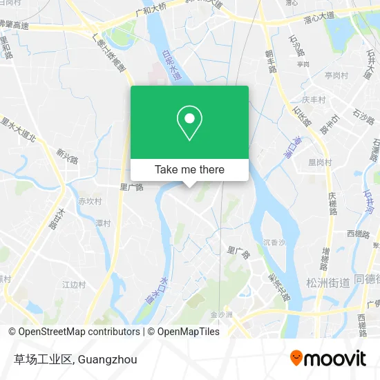 草场工业区 map