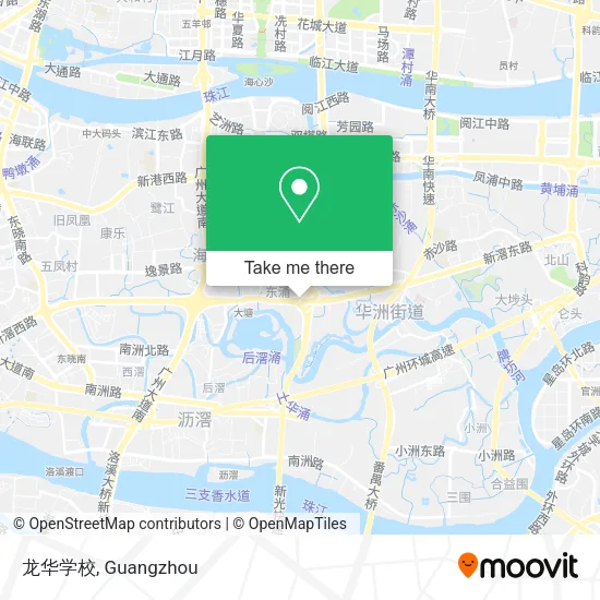 龙华学校 map