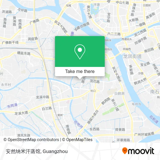 安然纳米汗蒸馆 map