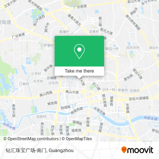 钻汇珠宝广场-南门 map
