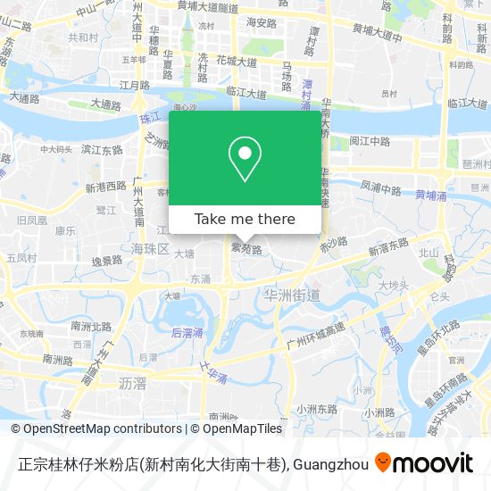 正宗桂林仔米粉店(新村南化大街南十巷) map