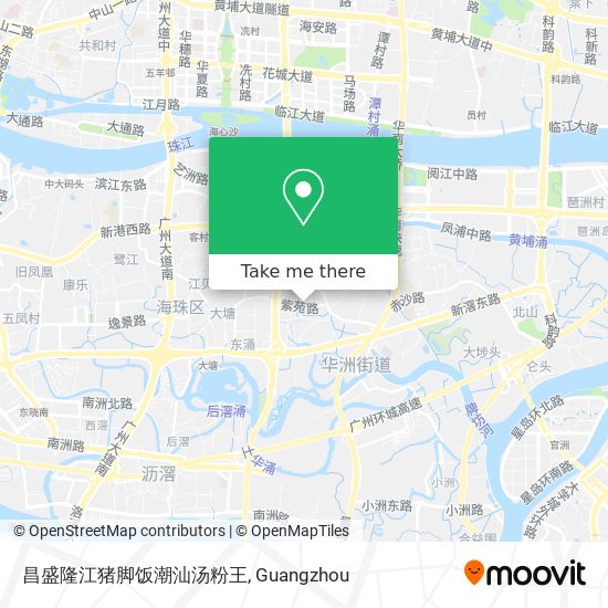 昌盛隆江猪脚饭潮汕汤粉王 map
