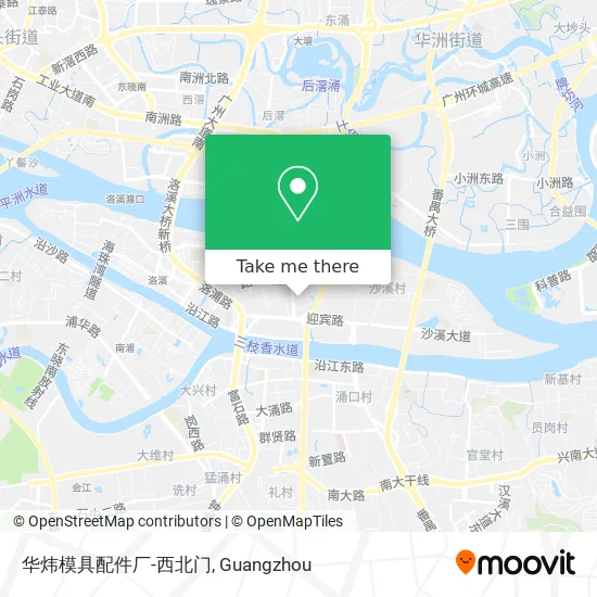 华炜模具配件厂-西北门 map