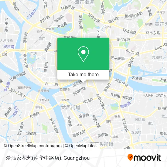 爱满家花艺(南华中路店) map