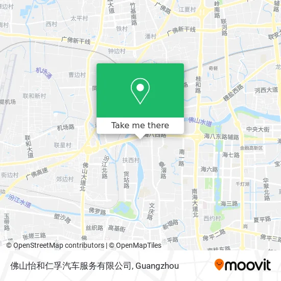 佛山怡和仁孚汽车服务有限公司 map