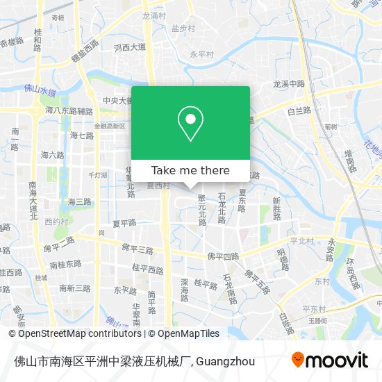 佛山市南海区平洲中梁液压机械厂 map