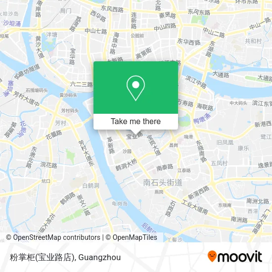 粉掌柜(宝业路店) map
