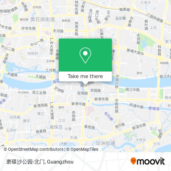 磨碟沙公园-北门 map