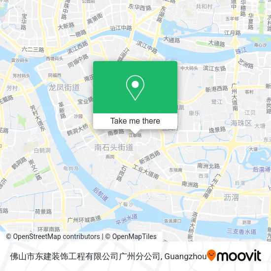 佛山市东建装饰工程有限公司广州分公司 map