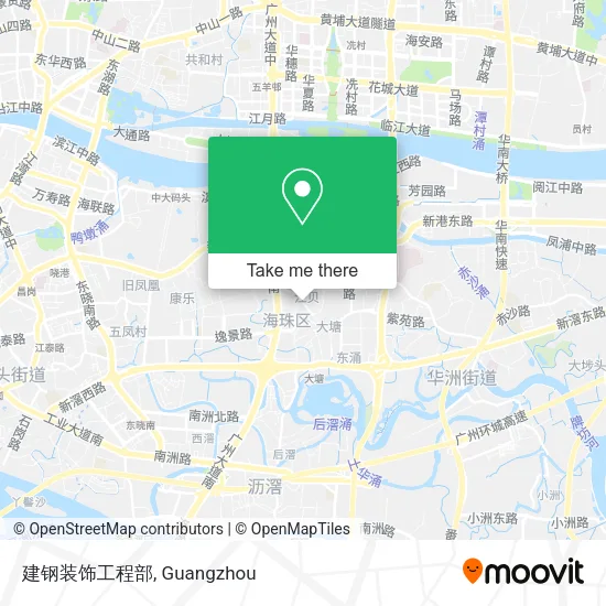 建钢装饰工程部 map