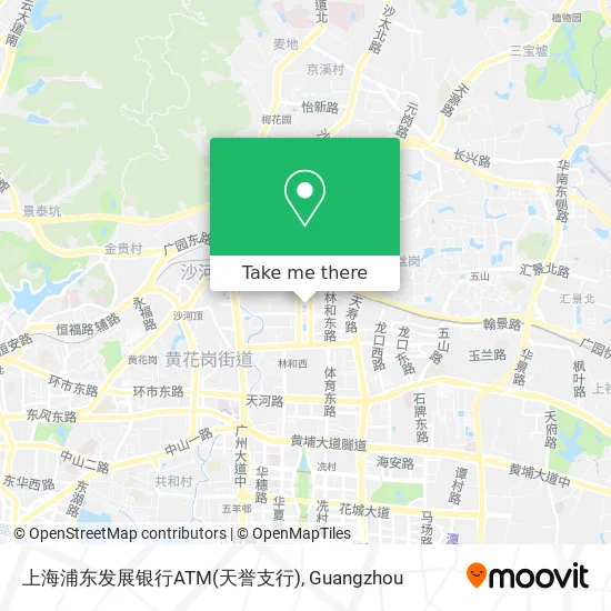 上海浦东发展银行ATM(天誉支行) map