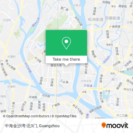 中海金沙湾-北3门 map