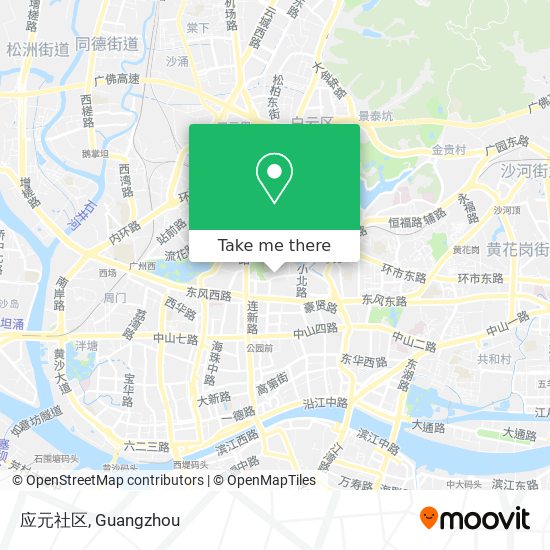 应元社区 map