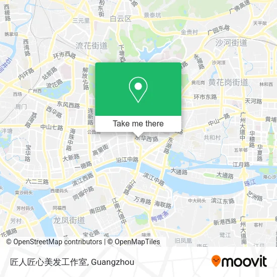 匠人匠心美发工作室 map