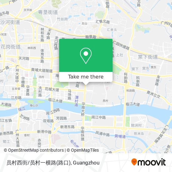 员村西街/员村一横路(路口) map