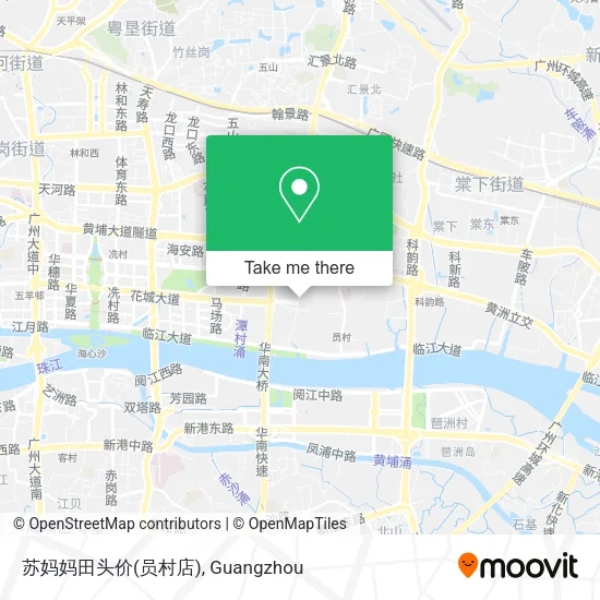 苏妈妈田头价(员村店) map