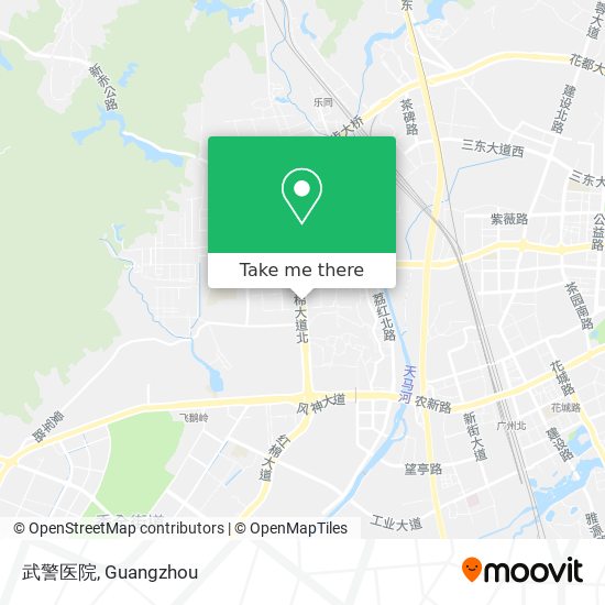 武警医院 map