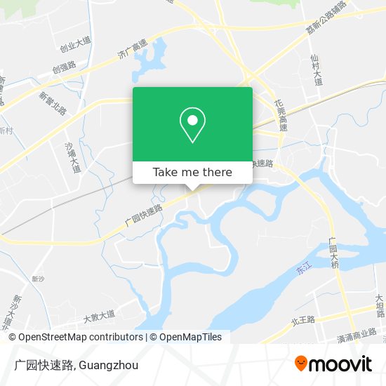 广园快速路 map
