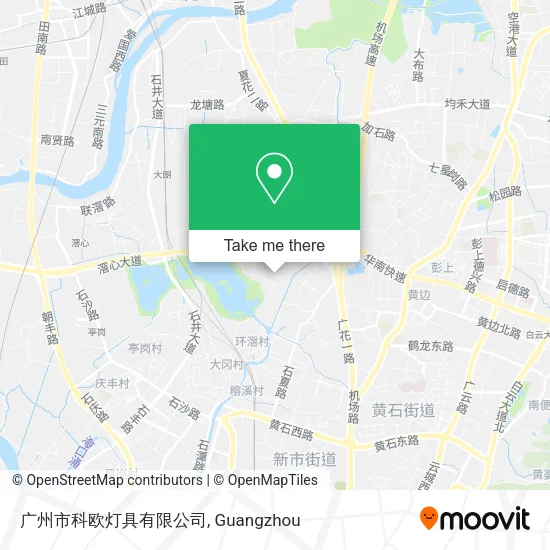 广州市科欧灯具有限公司 map