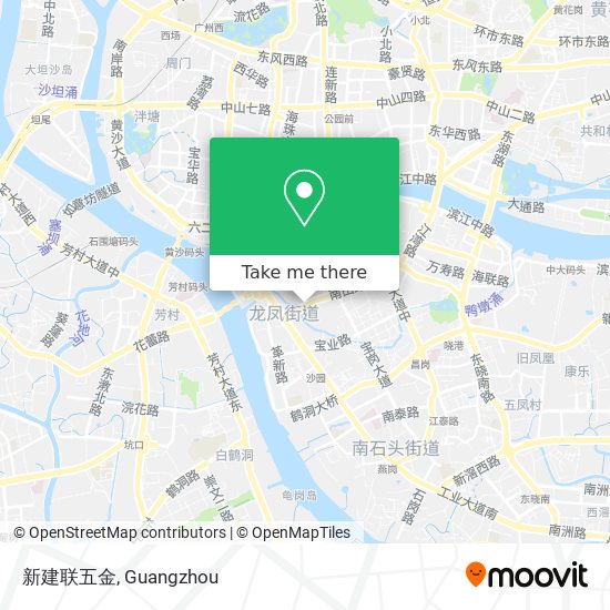 新建联五金 map