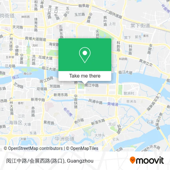 阅江中路/会展西路(路口) map